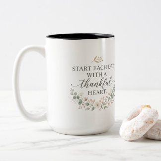 Inspirational Coffee Mug Gift for Birthday,Wedding Zweifarbige Tasse