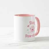 Inspirational Dog and Cat Lover Quote Tasse (VorderseiteRechts)