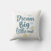 Inspirational "Dream Big Little One" Kissen (Rückseite)