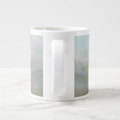 Inspirational Encouraging Christian Faith Quote Jumbo-Tasse (Rückseite)