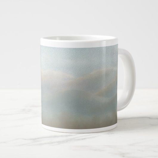 Inspirational Encouraging Christian Faith Quote Jumbo-Tasse (Vorderseite Rechts)