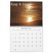 Inspirational Erholungs-Kalender Kalender (Feb 2027)