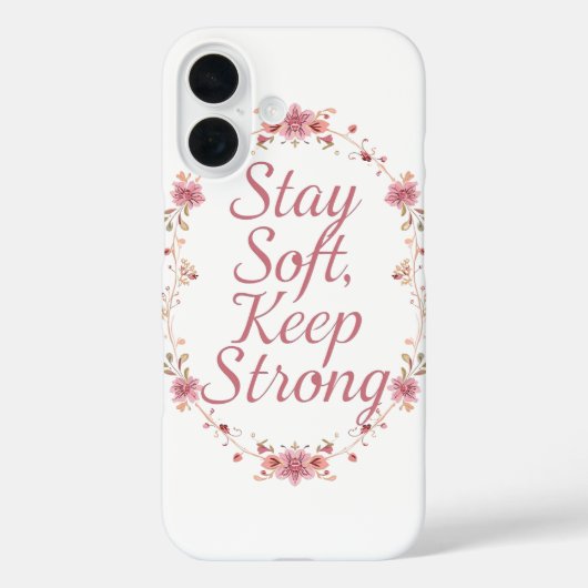 Inspirational Feminine Strength Quote Case-Mate iPhone Hülle (Rückseite)