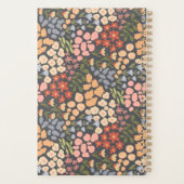 Inspirational Floral Photo Weekly Monthly Planner Planer (Rückseite)