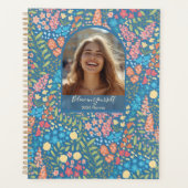 Inspirational Floral Photo Weekly Monthly Planner Planer (Vorderseite)