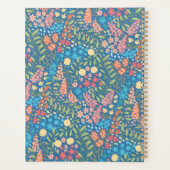 Inspirational Floral Photo Weekly Monthly Planner Planer (Rückseite)