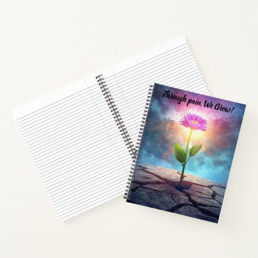inspirational flower calendar notebook planner notizblock (Innenseite)
