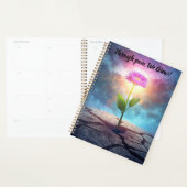 inspirational flower calendar notebook planner planer (Anzeige)
