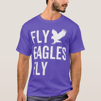 Inspirational Fly Eagles Fly T-Shirt Perfektes Ges