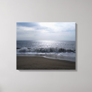 Inspirational Foto-Leinwand-Kunst-Strand an der Leinwanddruck