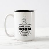 Inspirational Frauen-Tasse Zweifarbige Tasse (Links)