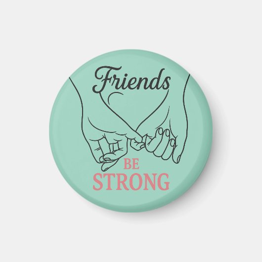 Inspirational Friendship Circle Magnet (Vorne)