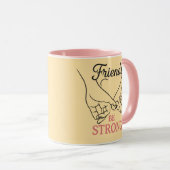 Inspirational Friendship Combo Mug Tasse (VorderseiteRechts)