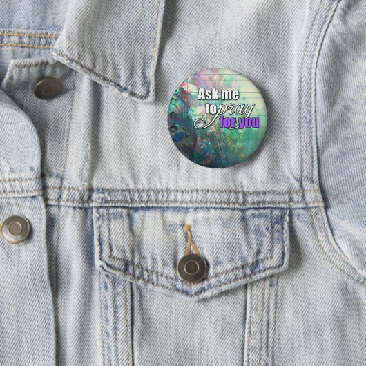 Inspirational geistiger christlicher button (Beispiel)