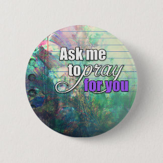 Inspirational geistiger christlicher button