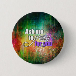 Inspirational geistiger christlicher button