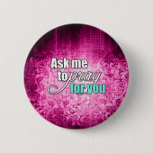 Inspirational geistiger christlicher button (Vorderseite)