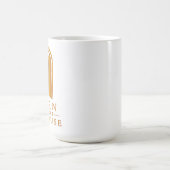 Inspirational Gold Tür & Feder Kaffeetasse (Mittel)