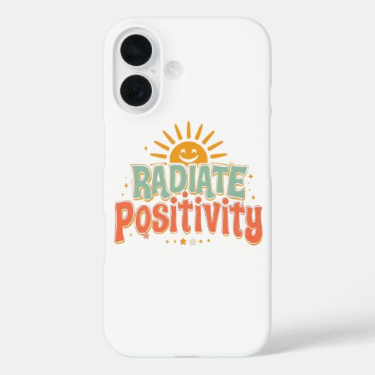 Inspirational Good Vibes and Happiness Case-Mate iPhone Hülle (Rückseite)