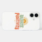 Inspirational Good Vibes and Happiness Case-Mate iPhone Hülle (Rückseite (Horizontal))
