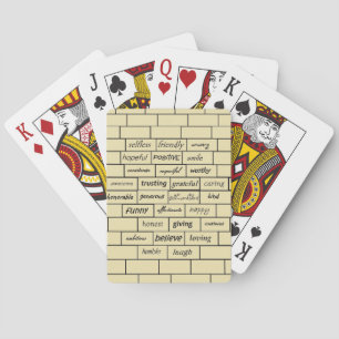 Inspirational Graffiti Playing Cards Spielkarten