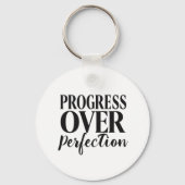 Inspirational Growth Mindset Typography Schlüsselanhänger (Vorderseite)