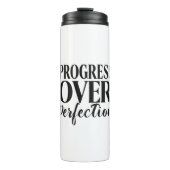 Inspirational Growth Mindset Typography Thermosbecher (Vorderseite)