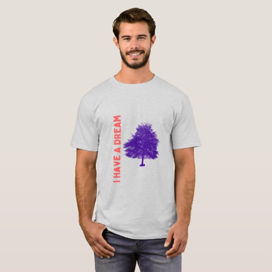 "Inspirational 'I Have a Dream' T-Shirt (Vorne ganz)