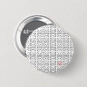 Inspirational i-Liebe, die Sie merken Button (Vorne & Hinten)