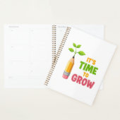 Inspirational "It's Time to Grow" Pencil Plant Planer (Anzeige)