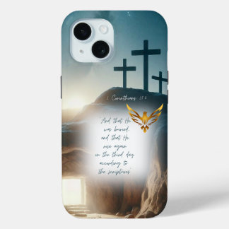 Inspirational Jesus Resurrection Gold Dove Bible Case-Mate iPhone Hülle