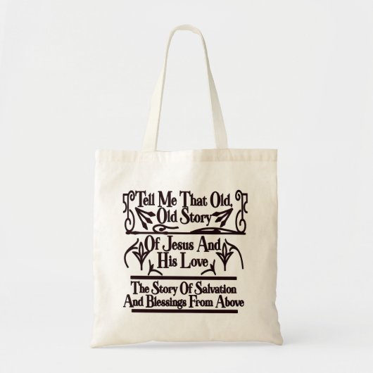 Inspirational Jesus-Sprichwort-Taschen-Tasche Tragetasche (Vorne)