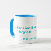 Inspirational Kaffee-Tasse Tasse (Vorderseite Links)