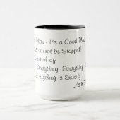 Inspirational Kaffee-Tasse Tasse (Zentrum)