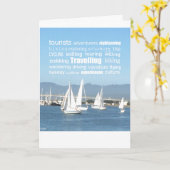 Inspirational Karte (Gelbe Blume)