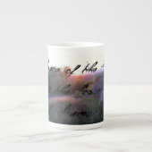 Inspirational Knochen-China-Tasse Porzellantasse (Vorderseite)