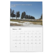 Inspirational landschaftlicher Amerika-Kalender Kalender (Feb 2027)