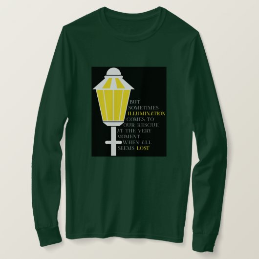 Inspirational langes Hülsen-Shirt - Marcel Proust T-Shirt (Design vorne)