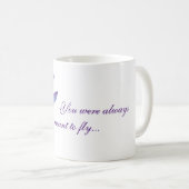 Inspirational lila einzigartige Geschenke der Kaffeetasse (VorderseiteRechts)