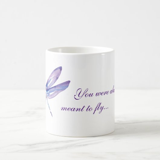 Inspirational lila einzigartige Geschenke der Kaffeetasse (Mittel)