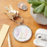 Inspirational Love and Hope Keychain Schlüsselanhänger<br><div class="desc">Carry a little bit of inspiration wherever you go. This premium round keychain features the original hand-drawn floral art with the uplifting message 'Love and Hope'. Created with fine liners, the delicate wildflowers remind us of beauty in everyday moments. A thoughtful and stylish gift for yourself or a loved one....</div>