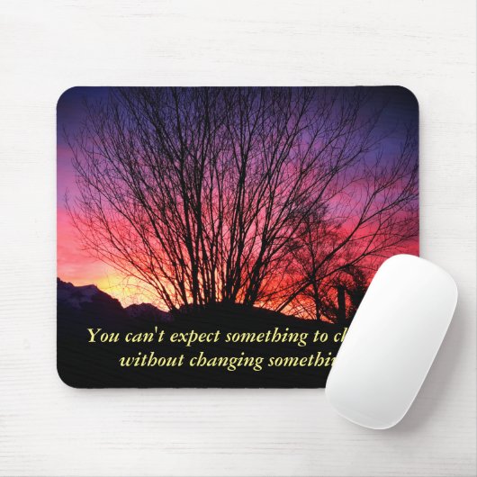 Inspirational Mausunterlage - behalten Sie das Mousepad (Mit Mouse)