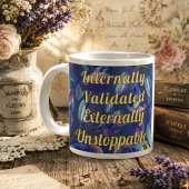 Inspirational Monogram Internally Validated Boss Jumbo-Tasse