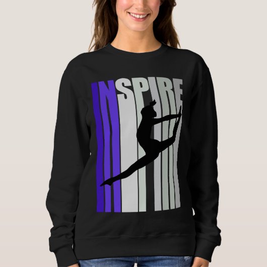 Inspirational Motivational Dance Instructor Teache Sweatshirt (Vorderseite)