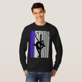 Inspirational Motivational Ice Skating Instructor  T-Shirt (Vorne ganz)