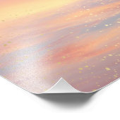 Inspirational Motivational Rumi Quote Stars Clouds Fotodruck (Ecke)