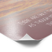 Inspirational Motivational Rumi Quote Stars Clouds Fotodruck (Ecke)