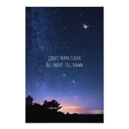Inspirational Motivational Rumi Quote Stars Fotodruck
