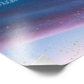 Inspirational Motivational Rumi Quote Stars Fotodruck (Ecke)