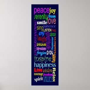 Inspirational motivierend Plakat-Druck 2 Poster